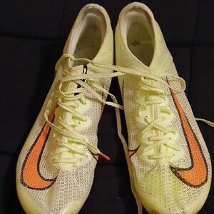 Nike Bright Yellow and Orange Sneakers